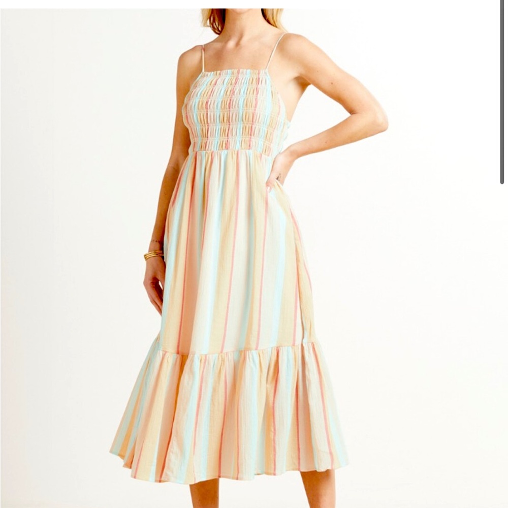 Z Supply Jazmin Maxi Dress Multi Stripe